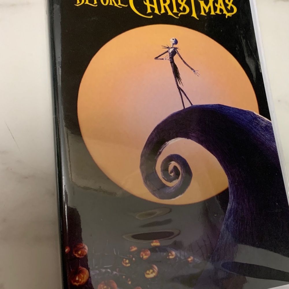 Exclusive WDW The Nightmare Before Christmas VHS Notebook